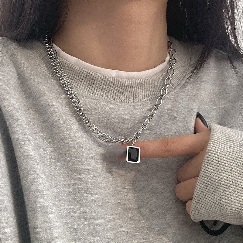 Dark Queen Chunky Necklace