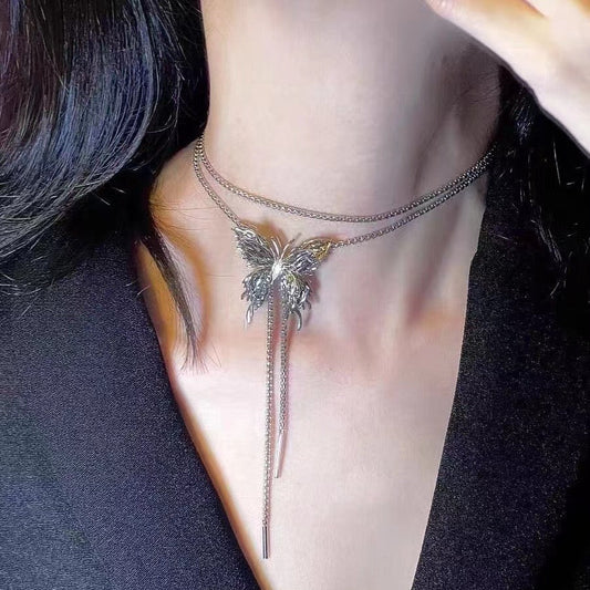 Butterfly Effect Multipurpose Chain Necklace / waist belt/ bracelet