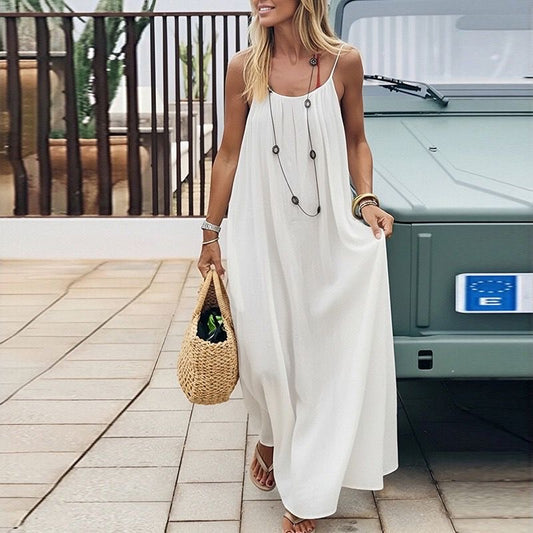 Easy Brezzy dress- white
