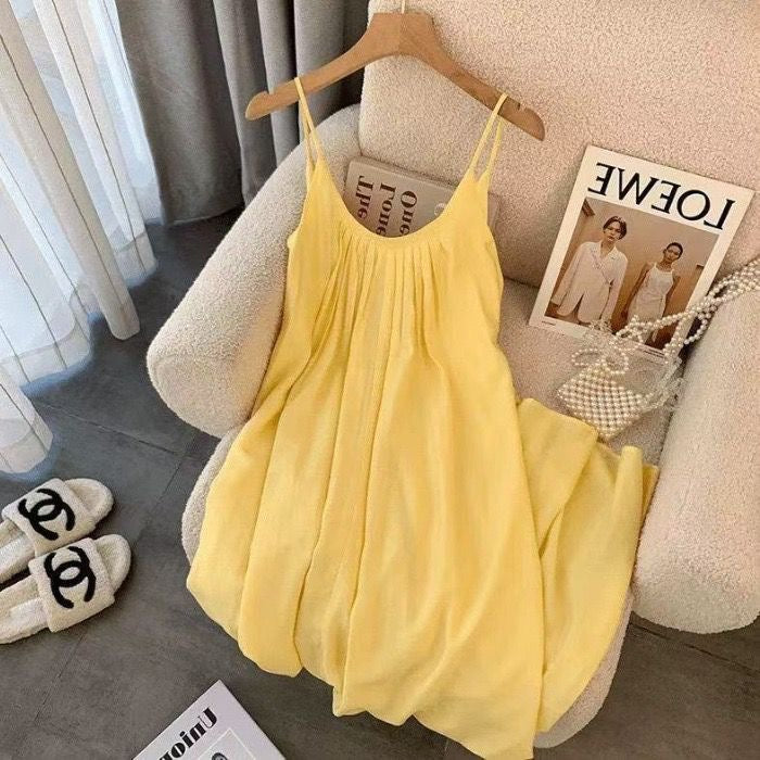 Easy Brezzy dress- yellow