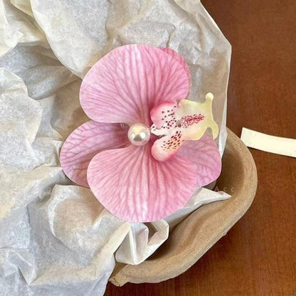Orchid Hairpin- pink