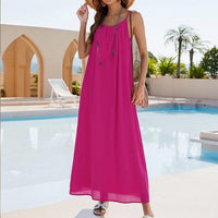 Easy Brezzy dress- deep pink