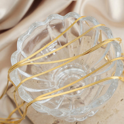 HEERINGBONE NECKLACE (16k gold plated)