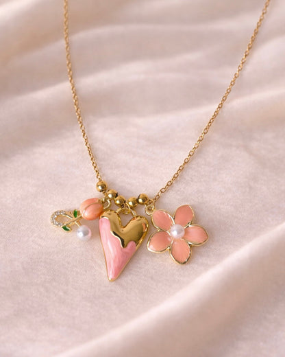 Peachy Kinda Love Necklace