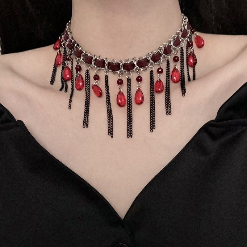 Vampire Drip Necklace