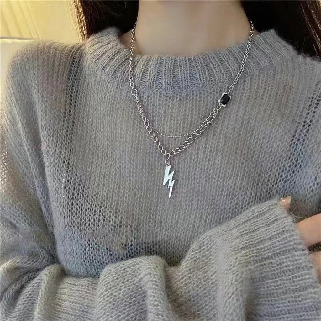 Stormie Baby Silver Necklace