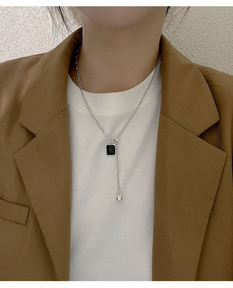 Silver Shadows Necklace