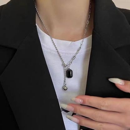 Silver Shadows Necklace