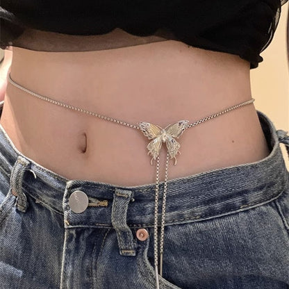 Butterfly Effect Multipurpose Chain Necklace / waist belt/ bracelet