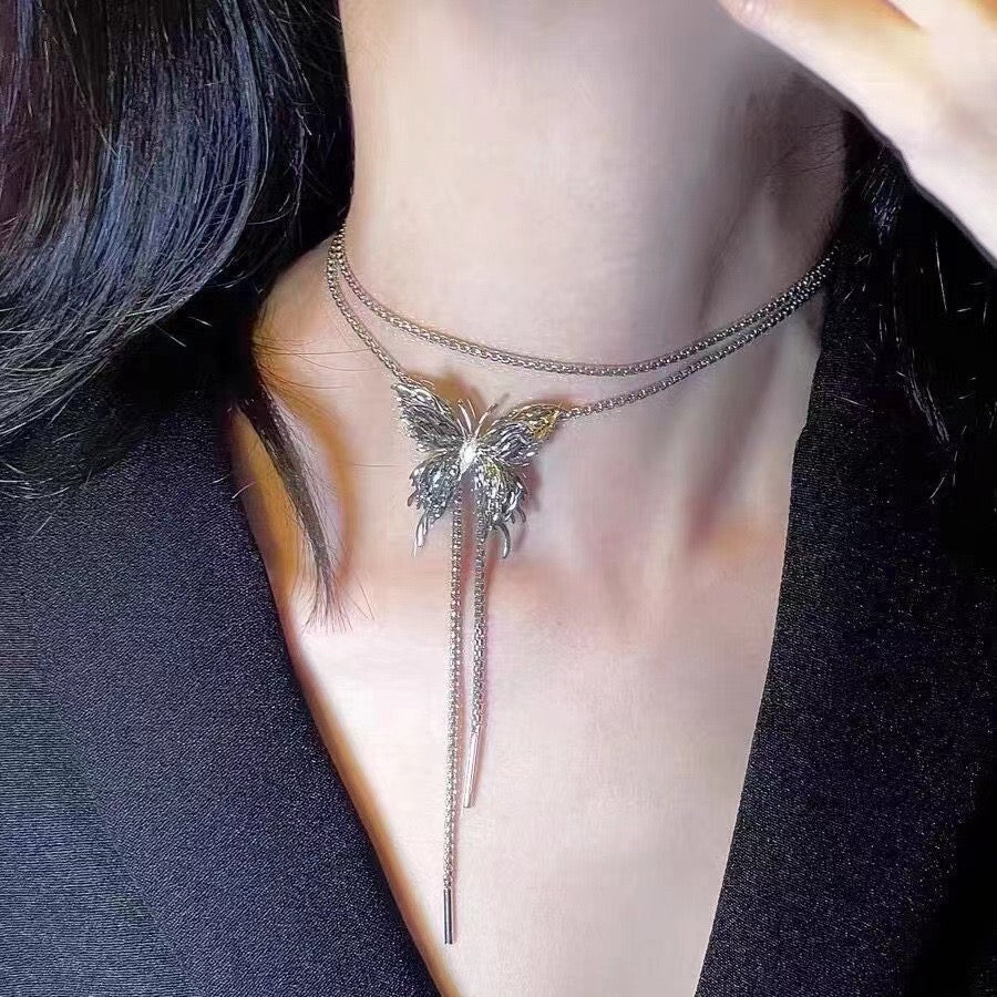 Butterfly Effect Multipurpose Chain Necklace / waist belt/ bracelet