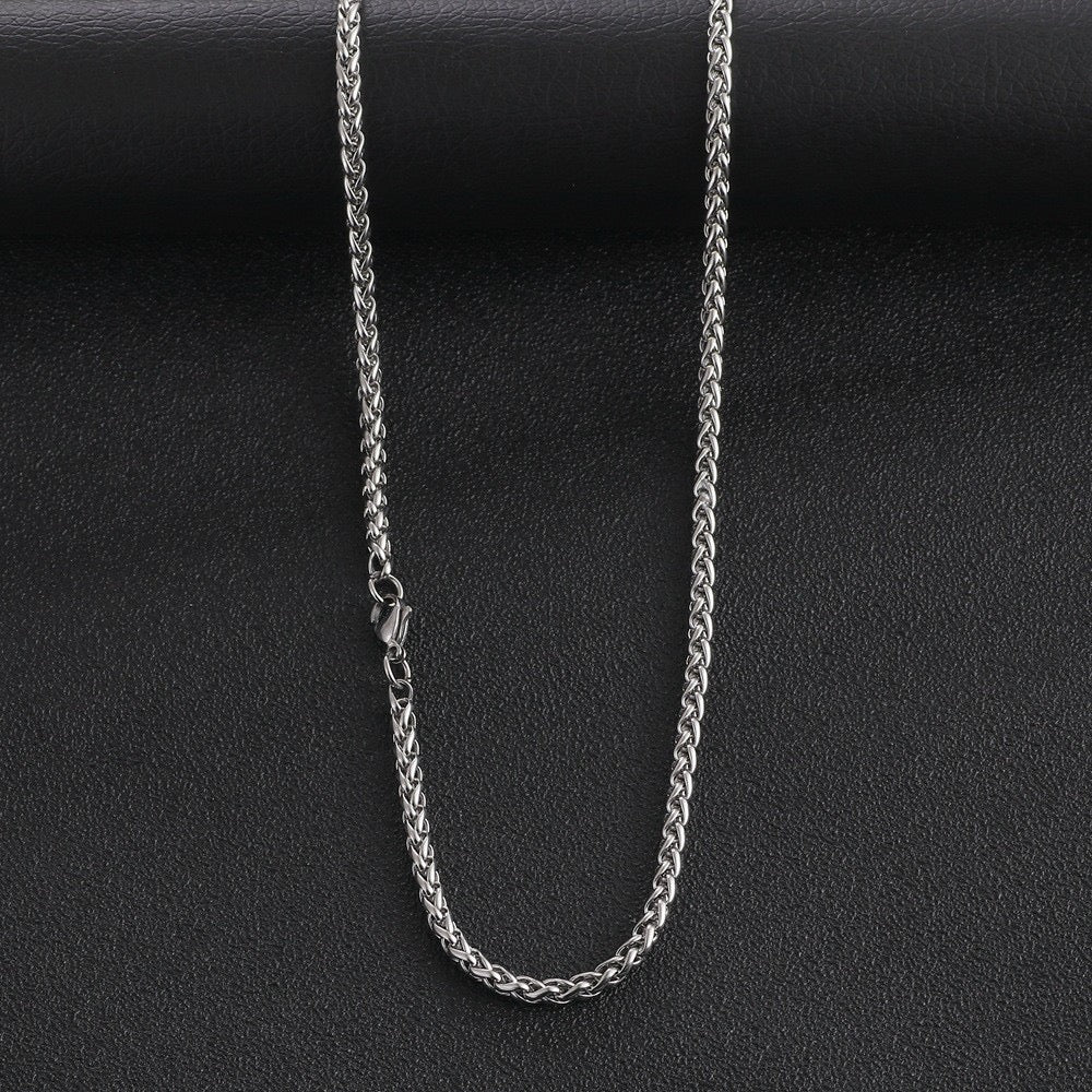 Silver Status Chunky Necklace (Unisex)
