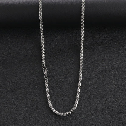 Silver Status Chunky Necklace (Unisex)