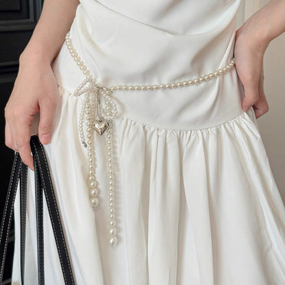 Tasselled in Pearl! Waist Chain