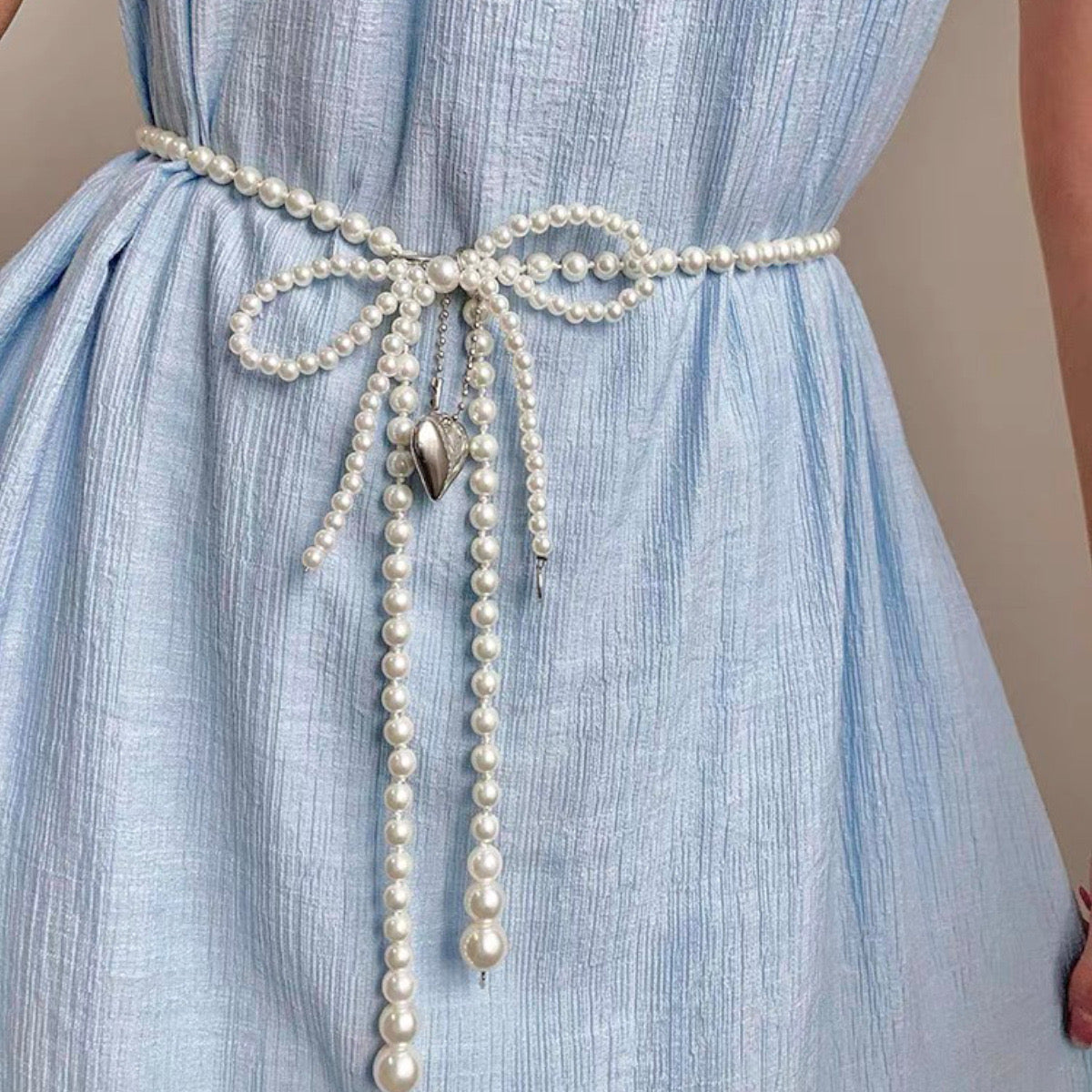 Tasselled in Pearl! Waist Chain
