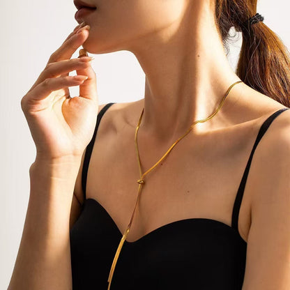 It’s all Tassels! Y-Necklace