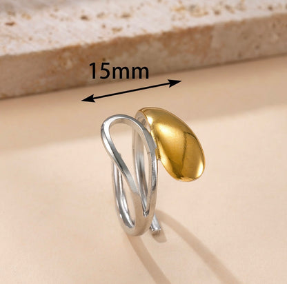 Thea Two-toned Ring