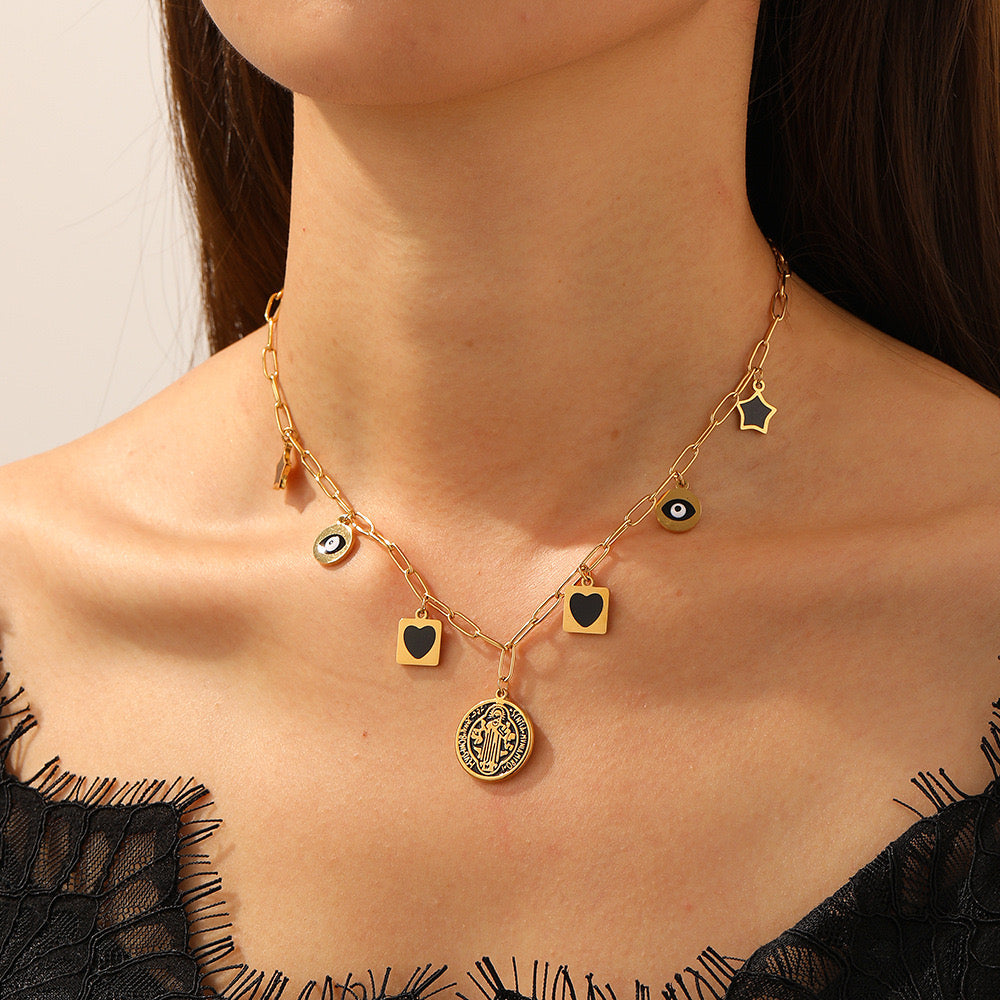 Black Magic Boho Necklace