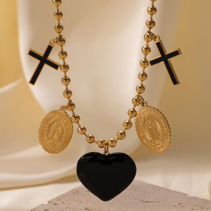 Grunge Gala Vintage Necklace