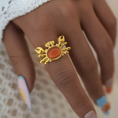 Amalfi Crab Ring