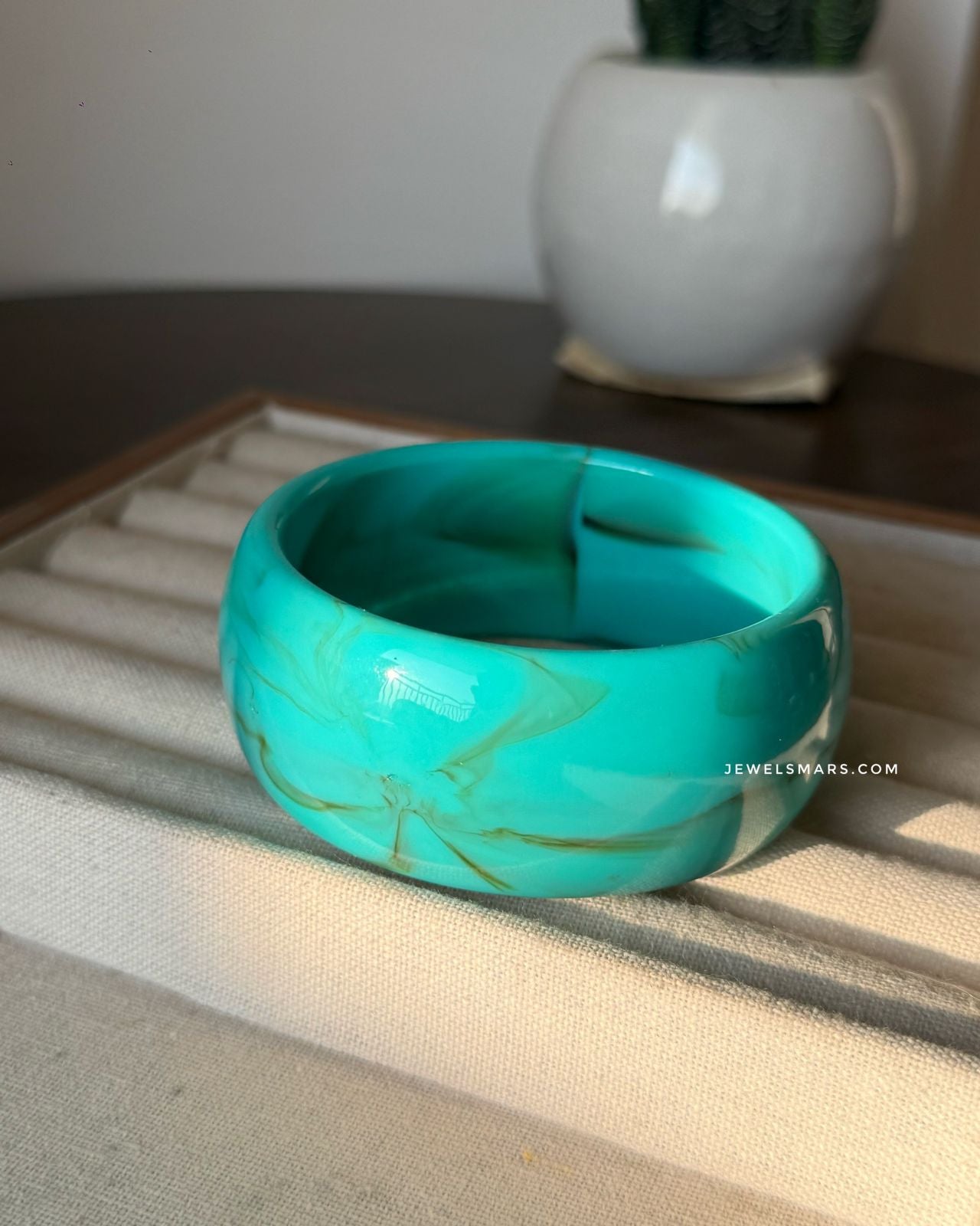 Chatpata Turquoise Bangle