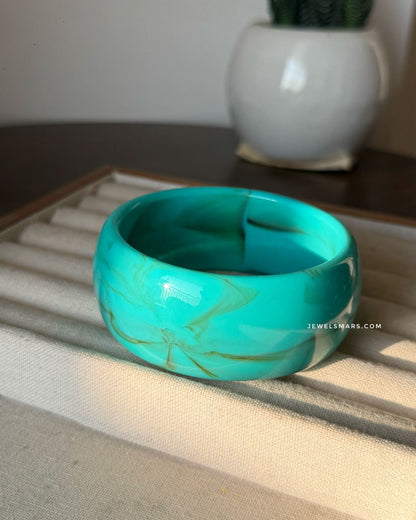 Chatpata Turquoise Bangle