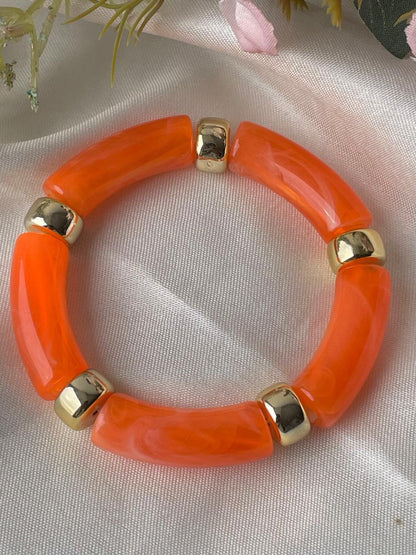 Hot Tangerine Bangle