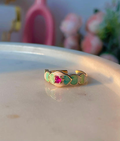 Eternal pop of Pink! Ring