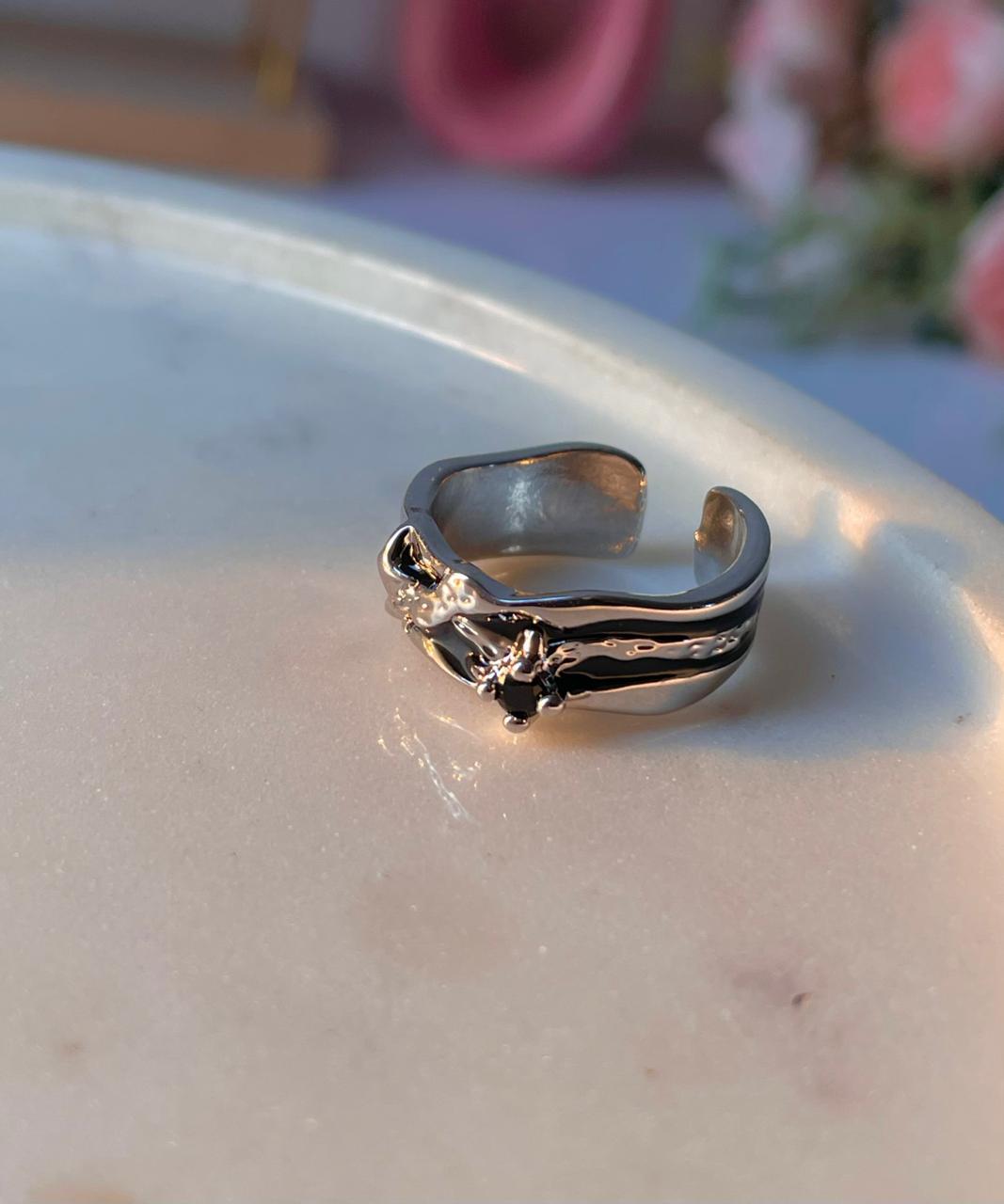 Silver Punk Ring