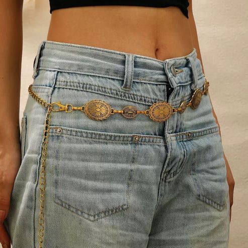 Cordelia Viral-Vintage Waist Chain Belt