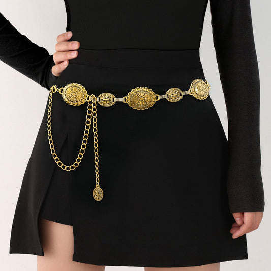 Cordelia Viral-Vintage Waist Chain Belt