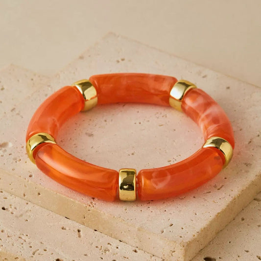 Hot Tangerine Bangle