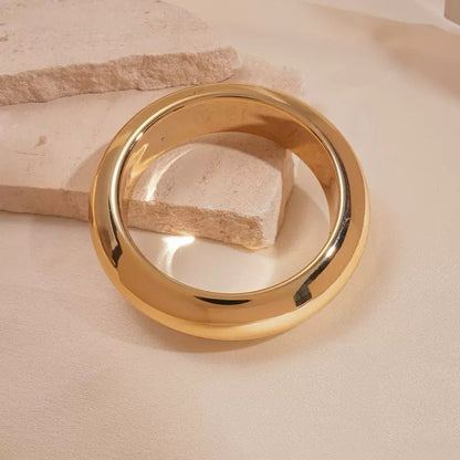 Golden Wave Bangle