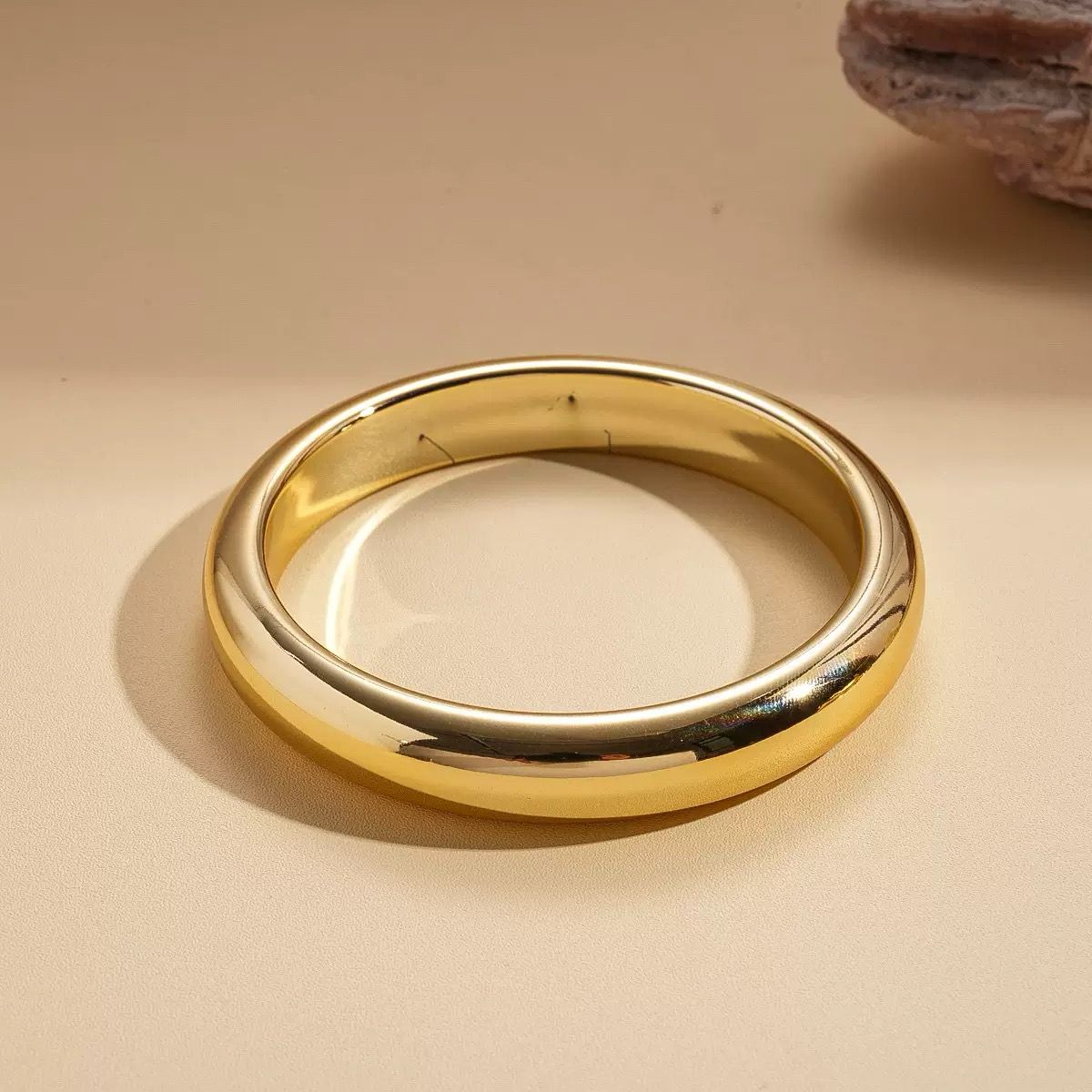 Golden Hour Gold Bangle